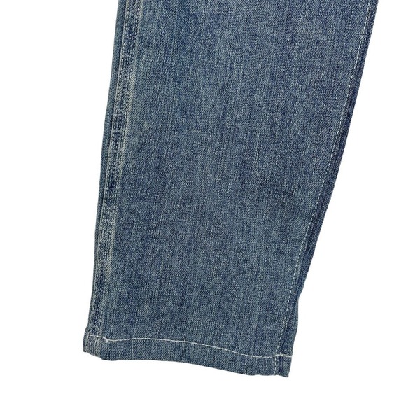 Y2K Jordache Skinny Jeans Vintage Crop 2-Tone Mid Rise 26 - Picture 8 of 12